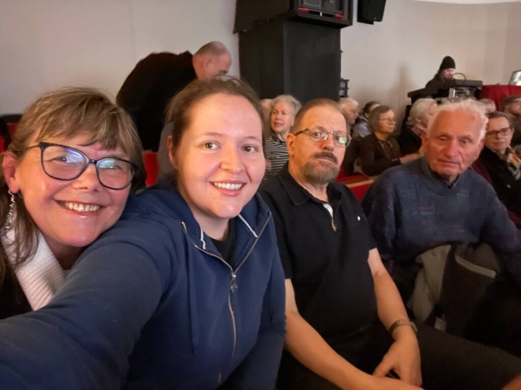 Majda, Michelle, Peter and Oscar at the European Film Festival in Toronto.